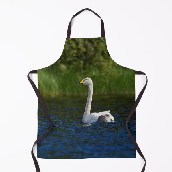 Item preview, Green grass blue waters. Whooper swan designed and sold by Jouko Lehto Photography.