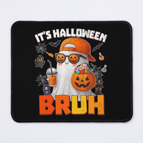 Item preview, It's Halloween Bruh Ghost Design designed and sold by cerima.