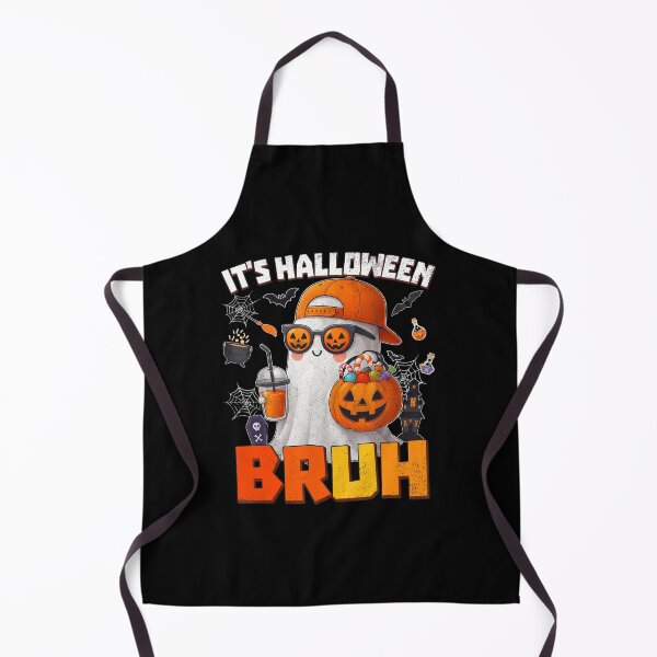 Item preview, It's Halloween Bruh Ghost Design designed and sold by cerima.