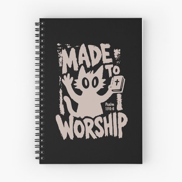 Item preview, Cute Cat Worship Psalm Design designed and sold by PixlCrypt.