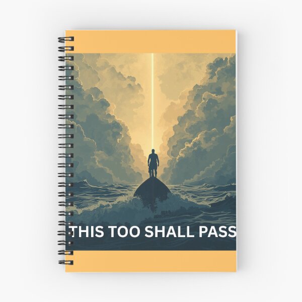 Item preview, This Storm Will Pass Inspirational Motivational Quote designed and sold by TimelessTalks9.