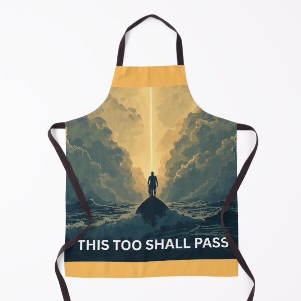 Item preview, This Storm Will Pass Inspirational Motivational Quote designed and sold by TimelessTalks9.