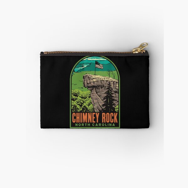 Item preview, Chimney Rock North Carolina Retro Mountain Travel Art designed and sold by HalpinDesign.