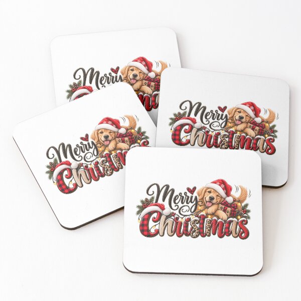 Item preview, Cute Christmas Puppy Merry Christmas designed and sold by Wild Ink Studio by Barbara.