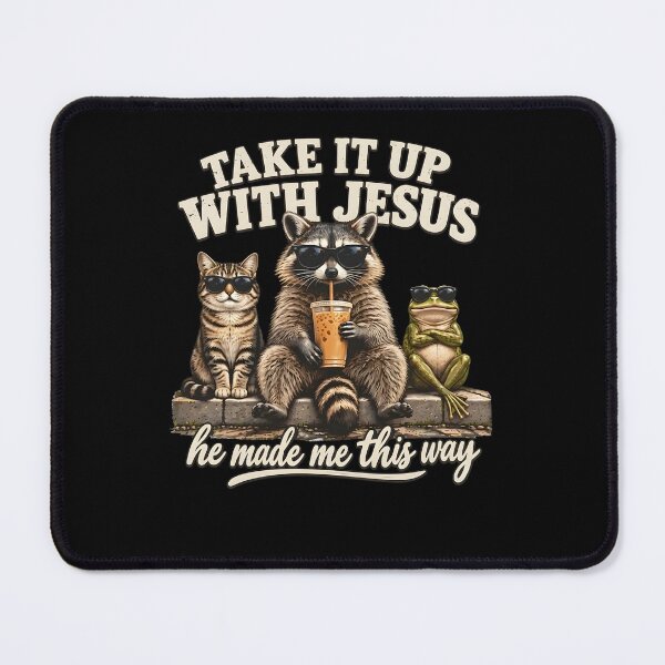 Item preview, Take It Up with Jesus Animal Trio designed and sold by cerima.