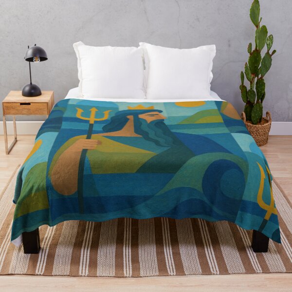 Item preview, Poseidon Painting – Greek God of the Sea designed and sold by GalleryKauffeld.
