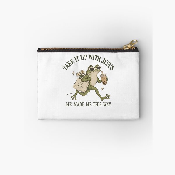 Item preview, Quirky Frog Humor with Bubble Tea designed and sold by PixlCrypt.