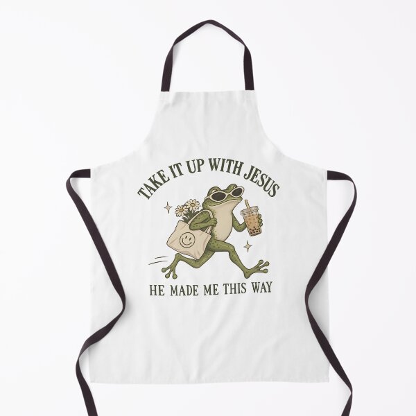 Item preview, Quirky Frog Humor with Bubble Tea designed and sold by PixlCrypt.