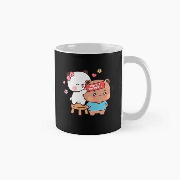 Item preview, Cute Bear Couple Private Property Funny Relationship Gift designed and sold by Jacob Zubek.