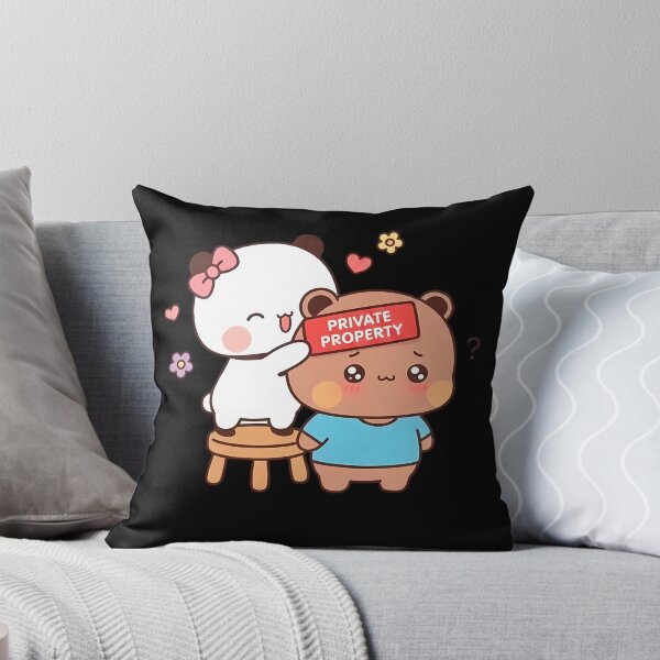 Item preview, Cute Bear Couple Private Property Funny Relationship Gift designed and sold by Jacob Zubek.