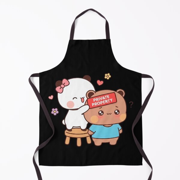 Item preview, Cute Bear Couple Private Property Funny Relationship Gift designed and sold by Jacob Zubek.