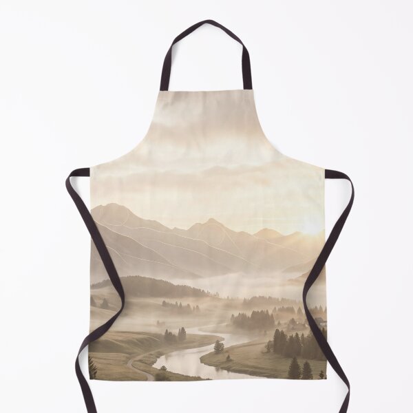 Item preview, Serene Mountain Valley Sunrise Sacred Geometry Lines | Monkeybusiness designed and sold by monkeybusiness.pt.