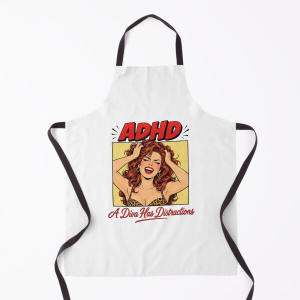 Item preview, ADHD Diva Pop Art Humor designed and sold by cerima.