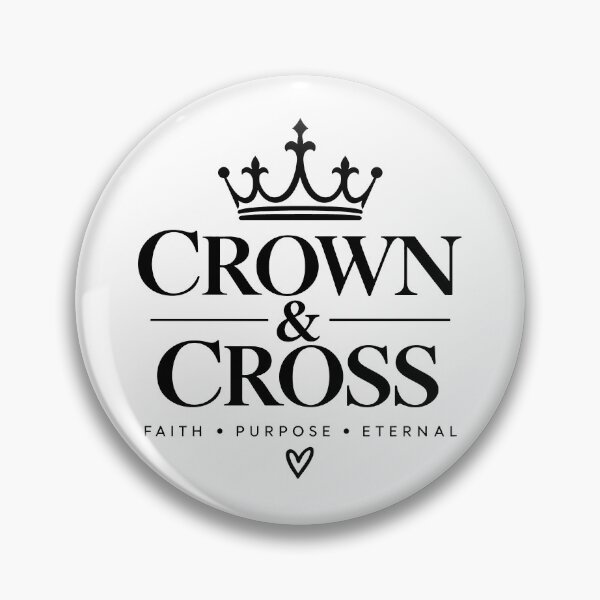 Item preview, crown and cross designs faith purpose eternal designed and sold by OCD_JESSICA.