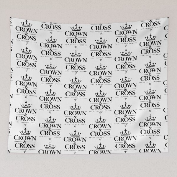 Item preview, crown and cross designs faith purpose eternal designed and sold by OCD_JESSICA.