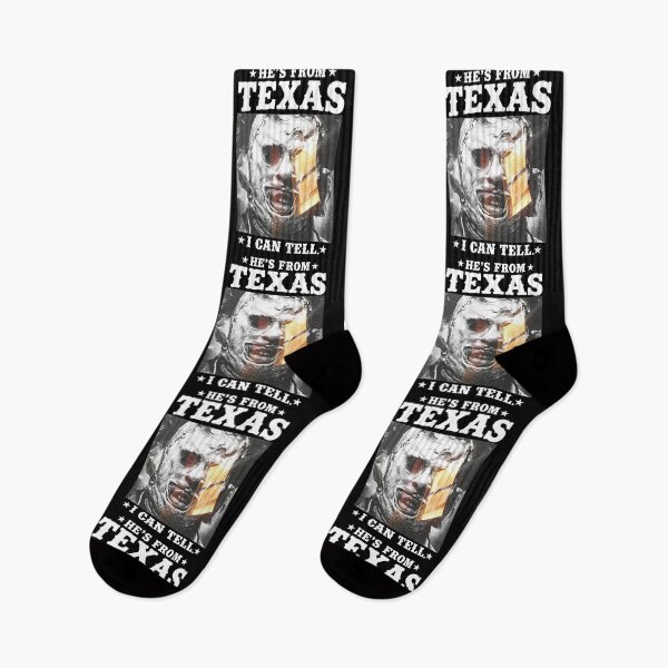 Item preview, He's from Texas I Can Tell Shirt Lone Star Scary Horror  designed and sold by mareix.