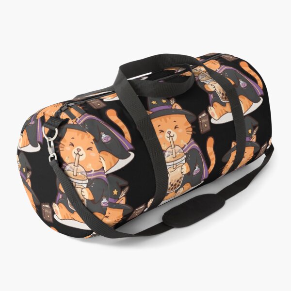 Item preview, Cute Cat Wizard Drinking Boba Tea designed and sold by Brexmore3.