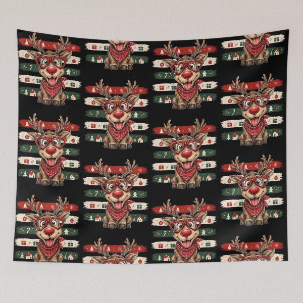 Item preview, Adorable Reindeer Christmas Fun Design designed and sold by cerima.