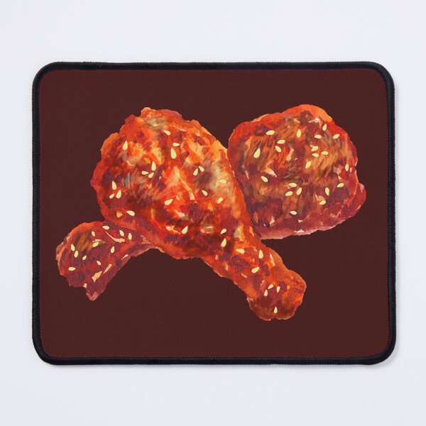 Item preview, Watercolor Korean Sweet and Spicy Chicken designed and sold by Rin_Art.