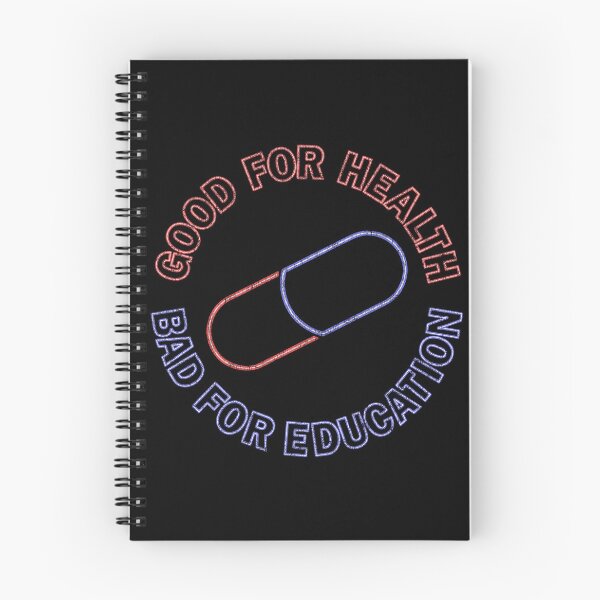 Item preview, Akira Neon Capsule Good For Health Bad For Education Pill Distressed designed and sold by Power Up Prints.
