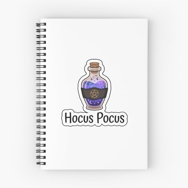Item preview, Hocus Pocus Potion Bottle - Witchy Halloween Typography Sticker designed and sold by SimpleP.