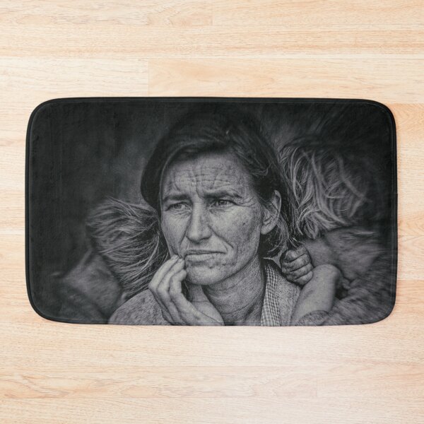 Item preview,  Migrant mother Dorothea Lang´s iconic photograph grainy edit designed and sold by stevepaint.