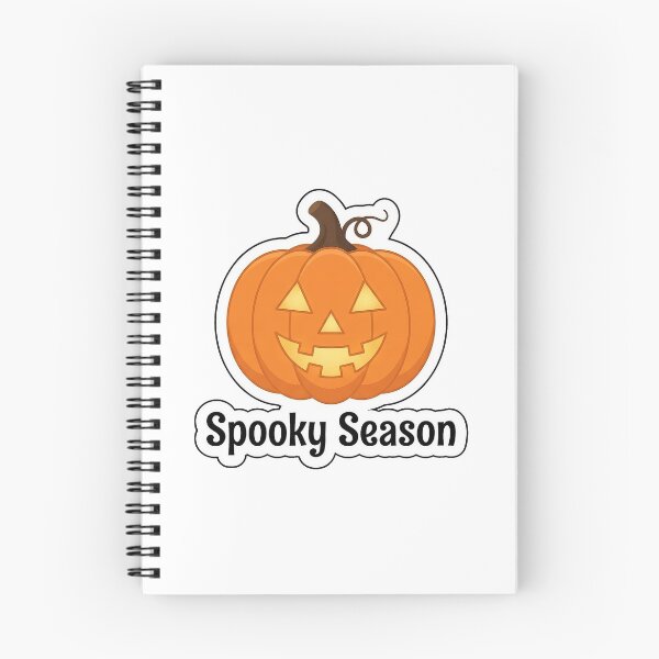 Item preview, Spooky Season Glowing Jack o Lantern - Typography Sticker designed and sold by SimpleP.