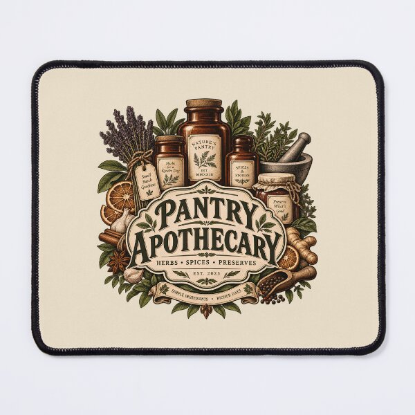 Item preview, Pantry Apothecary Vintage Herbal Kitchen designed and sold by KakangMudi.