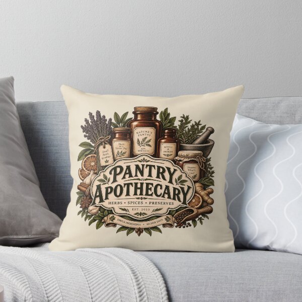Item preview, Pantry Apothecary Vintage Herbal Kitchen designed and sold by KakangMudi.