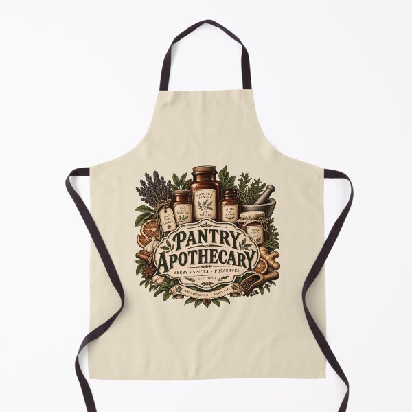 Item preview, Pantry Apothecary Vintage Herbal Kitchen designed and sold by KakangMudi.