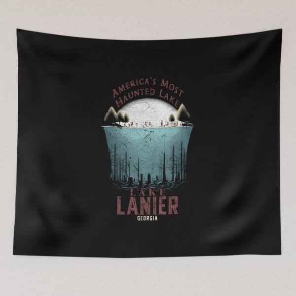 Item preview, Lake Lanier Haunted Lake designed and sold by Demodomodo.