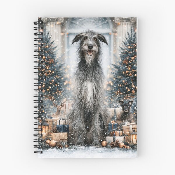 Item preview, Christmas - Scottish deerhounds designed and sold by aghnadarragh.