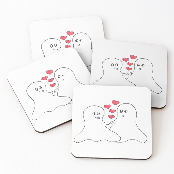 Item preview, Gosts with Hearts - Geister mit Herzen designed and sold by Anke‘s Bazaar.