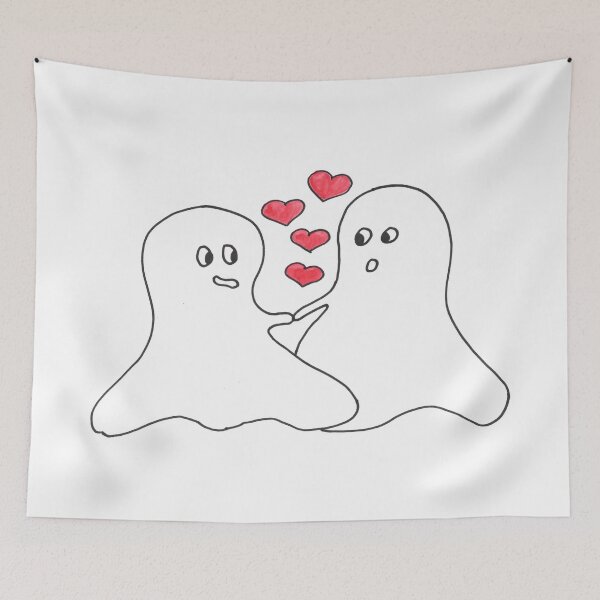 Item preview, Gosts with Hearts - Geister mit Herzen designed and sold by Anke‘s Bazaar.
