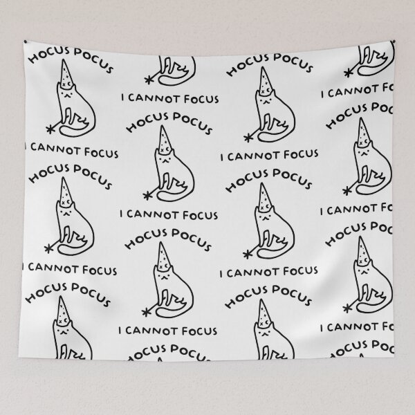 Item preview, Hocus Pocus Cat Magic Humor designed and sold by cerima.