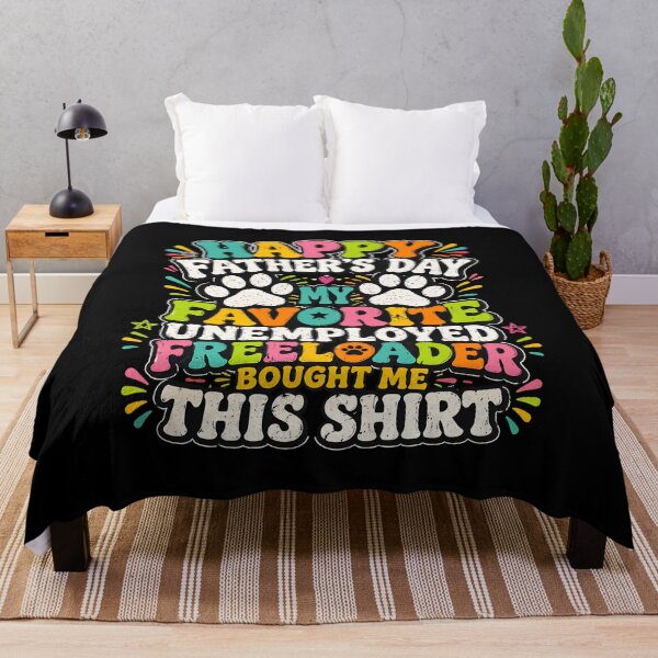 Item preview, Happy Father's Day My Favorite Unemployed Freeloader designed and sold by OlyvieArt.