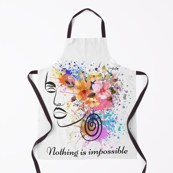 Item preview, Nothing is impossible -motivational quote design  designed and sold by She - artist creations .
