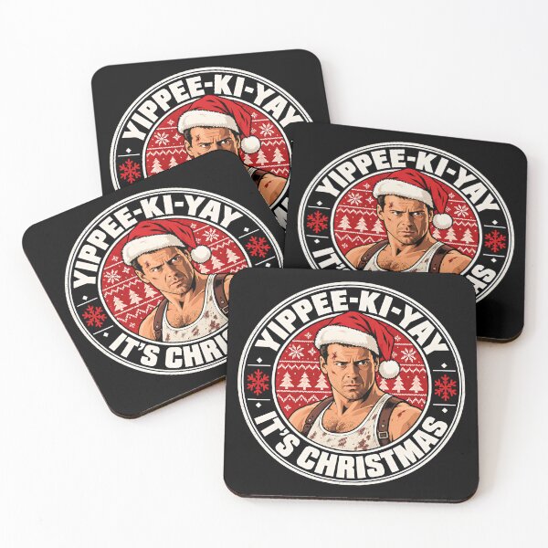 Item preview, Yippee Ki Yay Christmas Die Hard designed and sold by Olena Du.