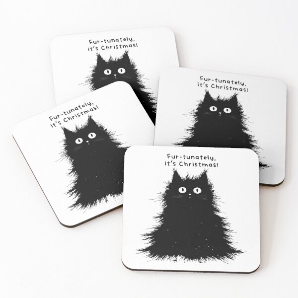 Item preview, Christmas Tree Cat – Cute Funny Cat Christmas Gift, Festive Kitty Holiday Design with text designed and sold by station-one.