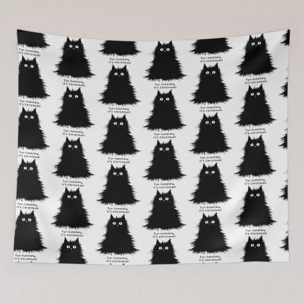 Item preview, Christmas Tree Cat – Cute Funny Cat Christmas Gift, Festive Kitty Holiday Design with text designed and sold by station-one.