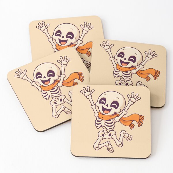 Item preview, Dancing Skeleton – Cute Halloween Bone Buddy designed and sold by ChromaRune.