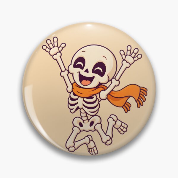 Item preview, Dancing Skeleton – Cute Halloween Bone Buddy designed and sold by ChromaRune.