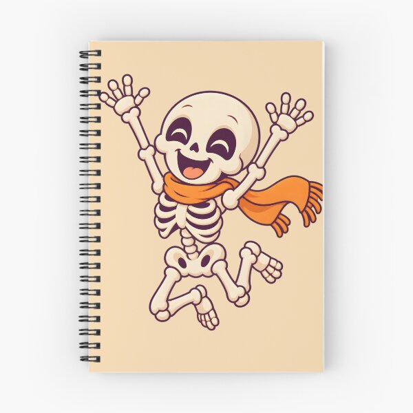Item preview, Dancing Skeleton – Cute Halloween Bone Buddy designed and sold by ChromaRune.