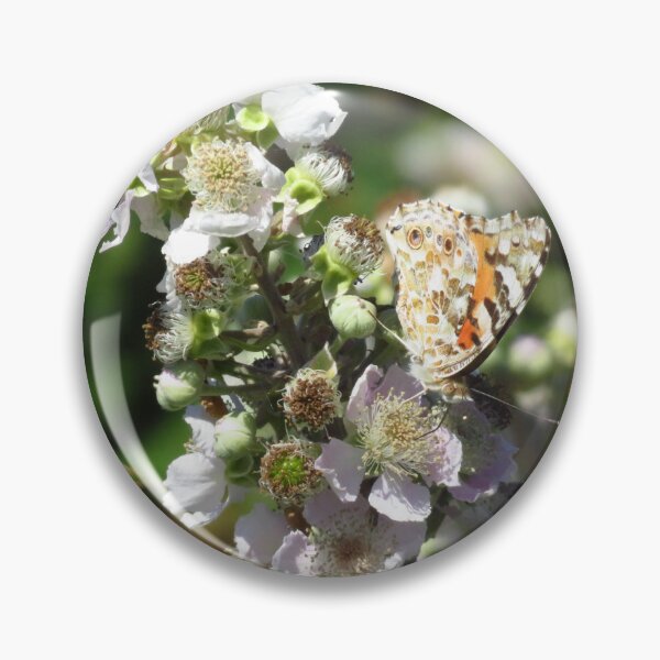 Item preview, Gatekeeper Butterfly & Blackberry Blossom designed and sold by wiggyofipswich.