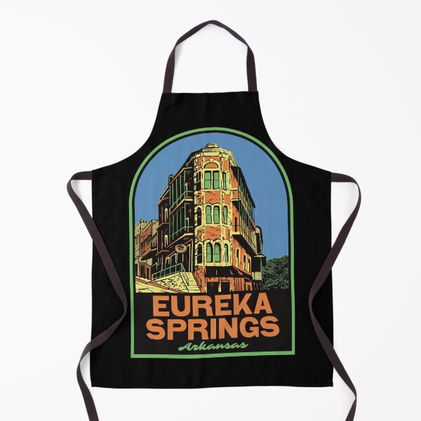 Item preview, Eureka Springs Arkansas Retro Historic Travel Illustration designed and sold by HalpinDesign.