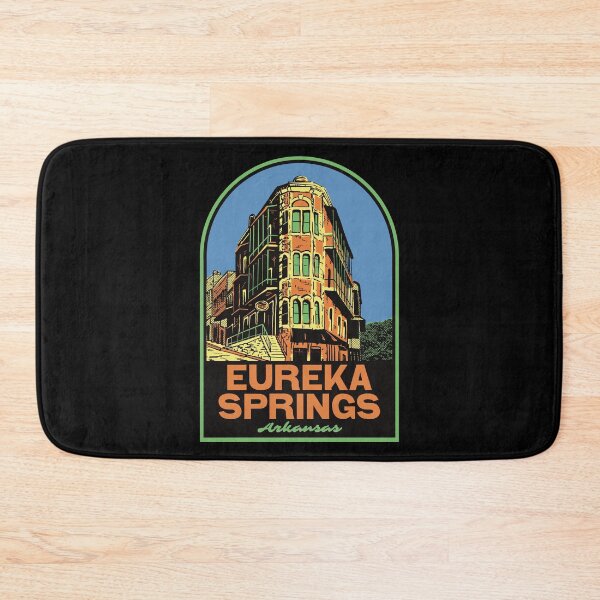 Item preview, Eureka Springs Arkansas Retro Historic Travel Illustration designed and sold by HalpinDesign.