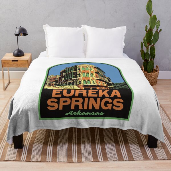 Item preview, Eureka Springs Arkansas Retro Historic Travel Illustration designed and sold by HalpinDesign.