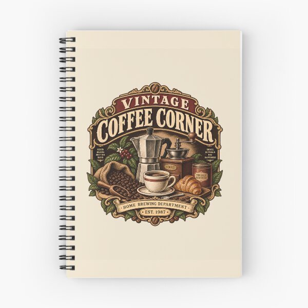 Item preview, Vintage Coffee Corner Home Brewing designed and sold by KakangMudi.