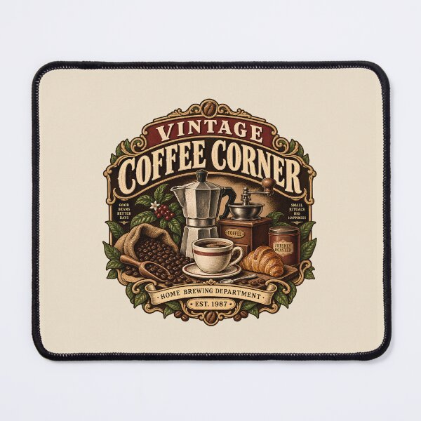 Item preview, Vintage Coffee Corner Home Brewing designed and sold by KakangMudi.