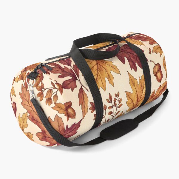 Item preview, Autumn Leaves & Acorns Pattern | Fall Seasonal Design designed and sold by ZanyPaintbrush.